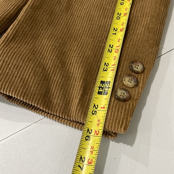 Men’s size 48L corduroy sports blazer jacket two button New England Collection - Picture 16 of 16